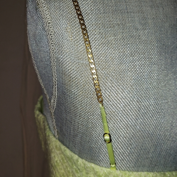 Alexander Wang *As Seen on celebrities* Tweed Bra w. chain straps yellow - Picture 15 of 16